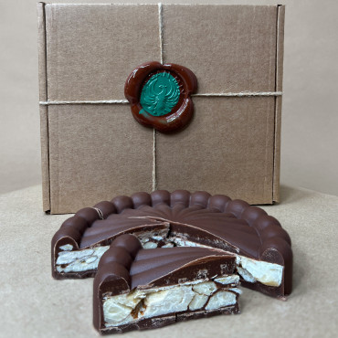 Шоколад с прессованн...